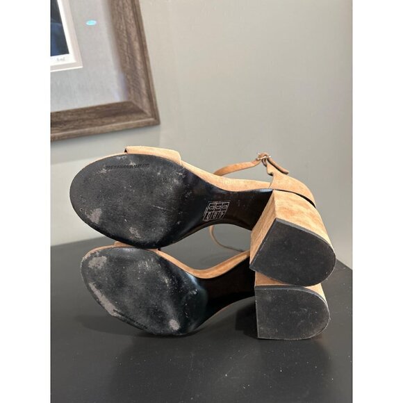 Alexander Wang Abby Suede Heels Clay Womens US 8 - Picture 14 of 15